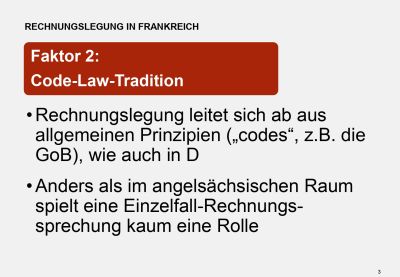 Rechnungslegung in Frankreich (Folie 4)