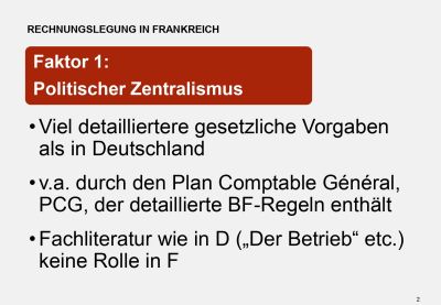 Rechnungslegung in Frankreich (Folie 3)