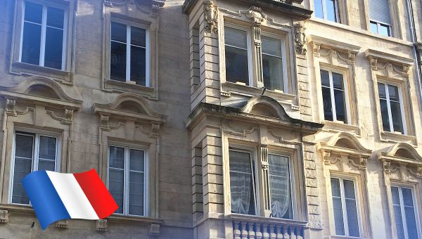 Façade extérieure des bureaux à Strasbourg